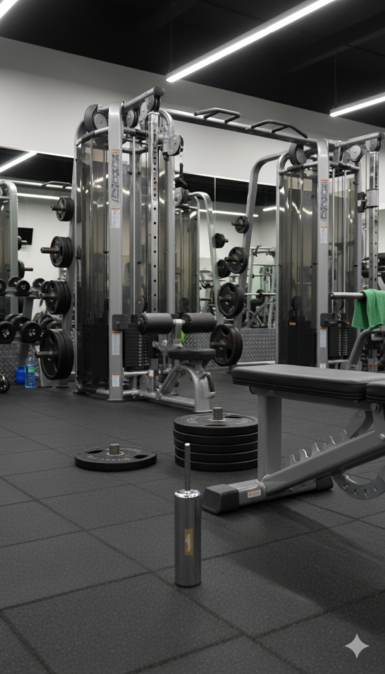 GymPin at cable machines